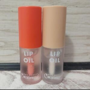 Lip Oil Set - Orange and Cream